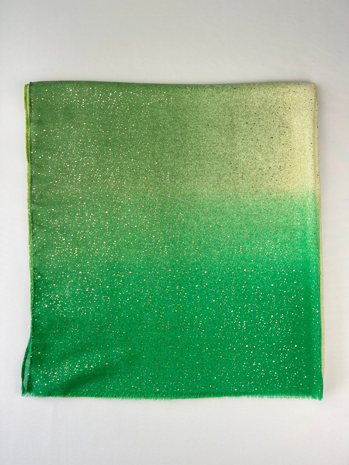Foulard Motifs Dégradé à Paillettes Argentées