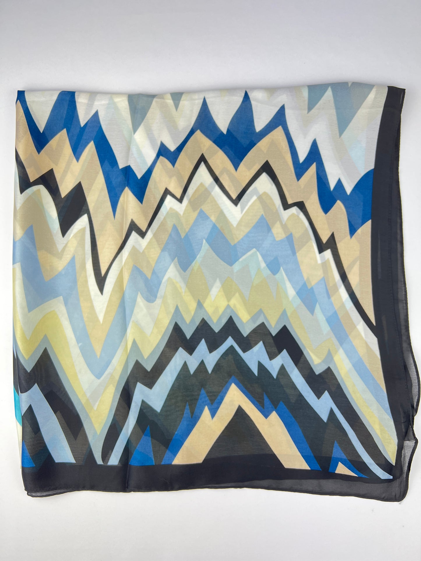 Foulard Motif Géométrique Abstrait 90x180cm