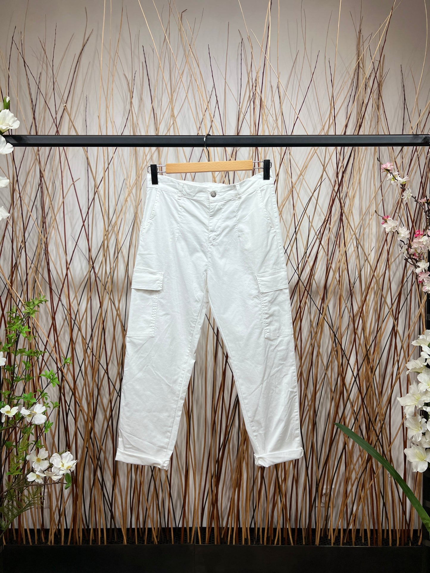 Pantalon Cargo Coupe Large Ballon Taillé