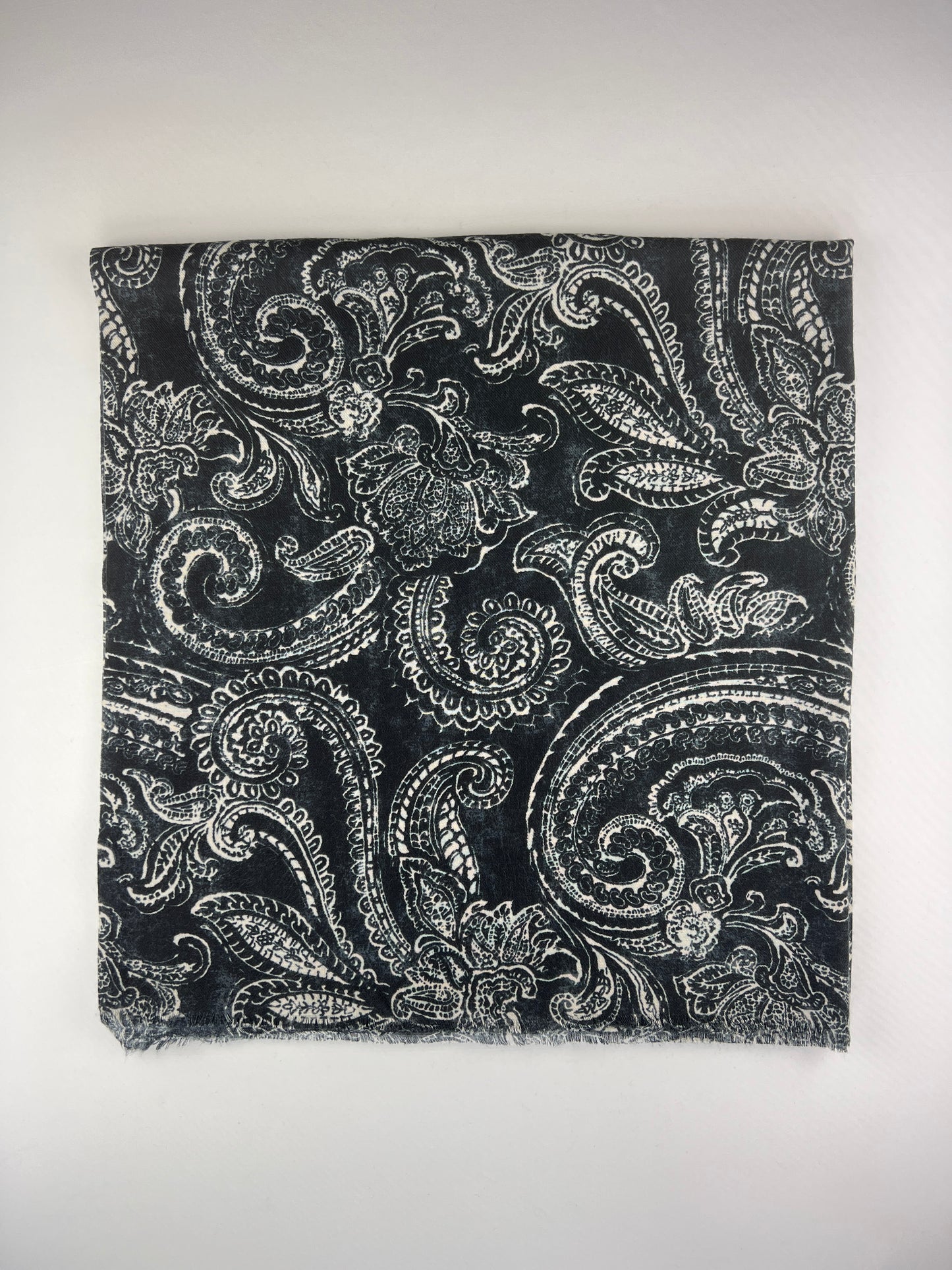Foulard Rectangulaire Motif Cachemire 100% Viscose