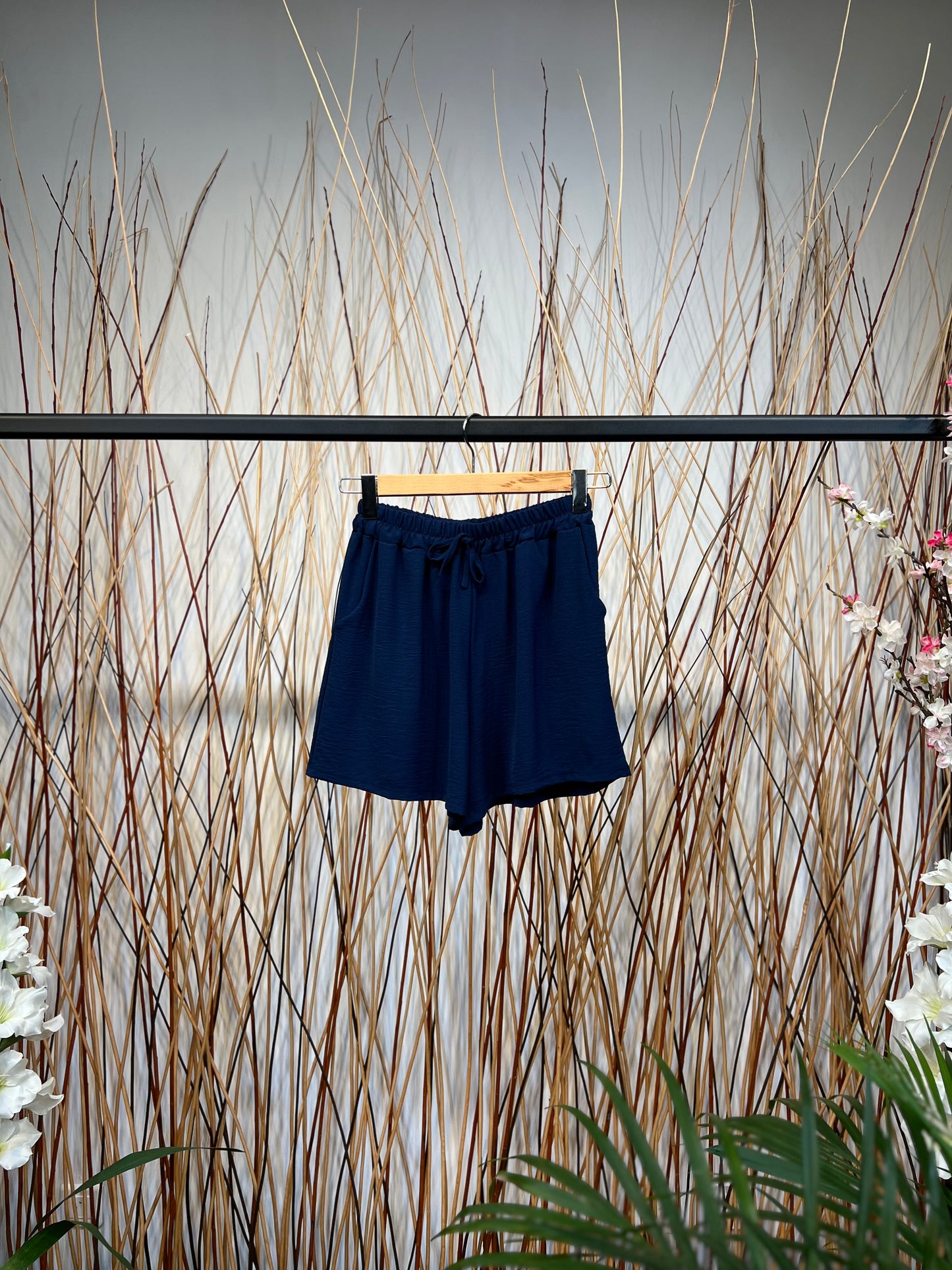 Short Coupe Large Nœud Ajustable