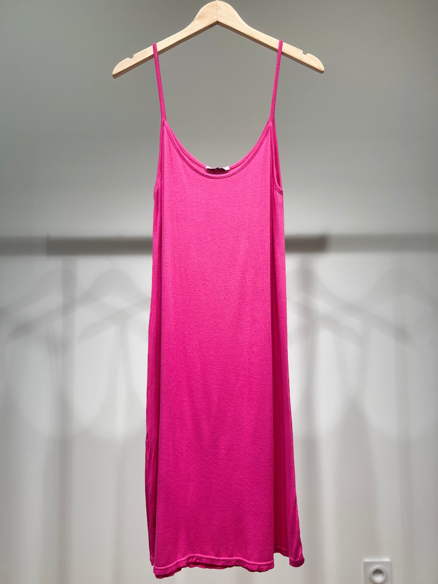 Lightweight Short Tank Dress with Thin Straps, One Size