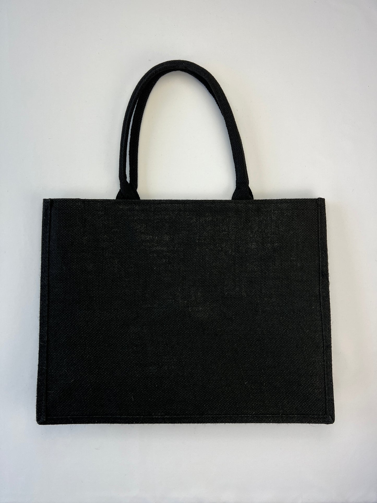 Sac Toile De Jute Poche Intérieure Motif Cachemire 100% Lin