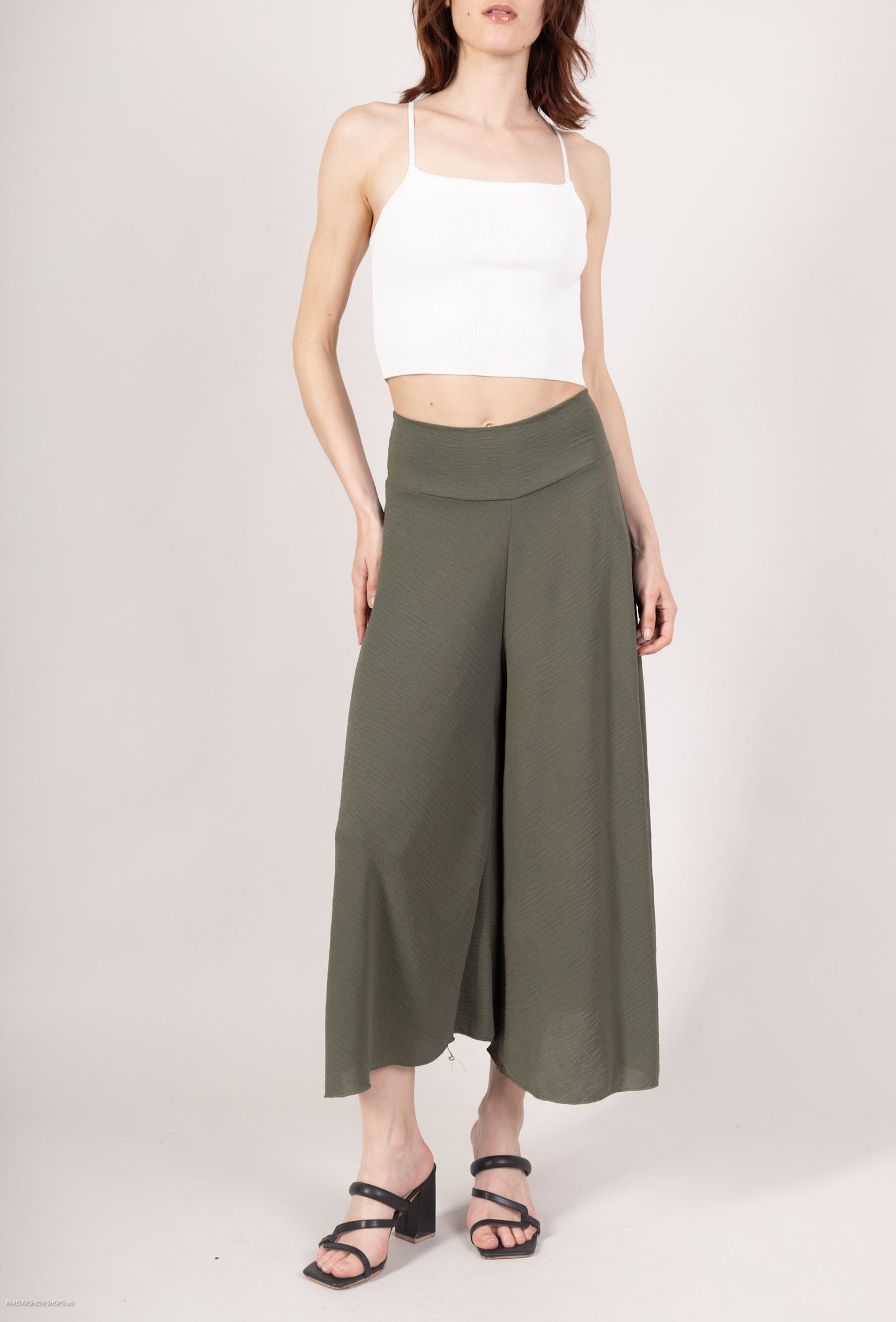 Pantalon-Jupe Coupe Large