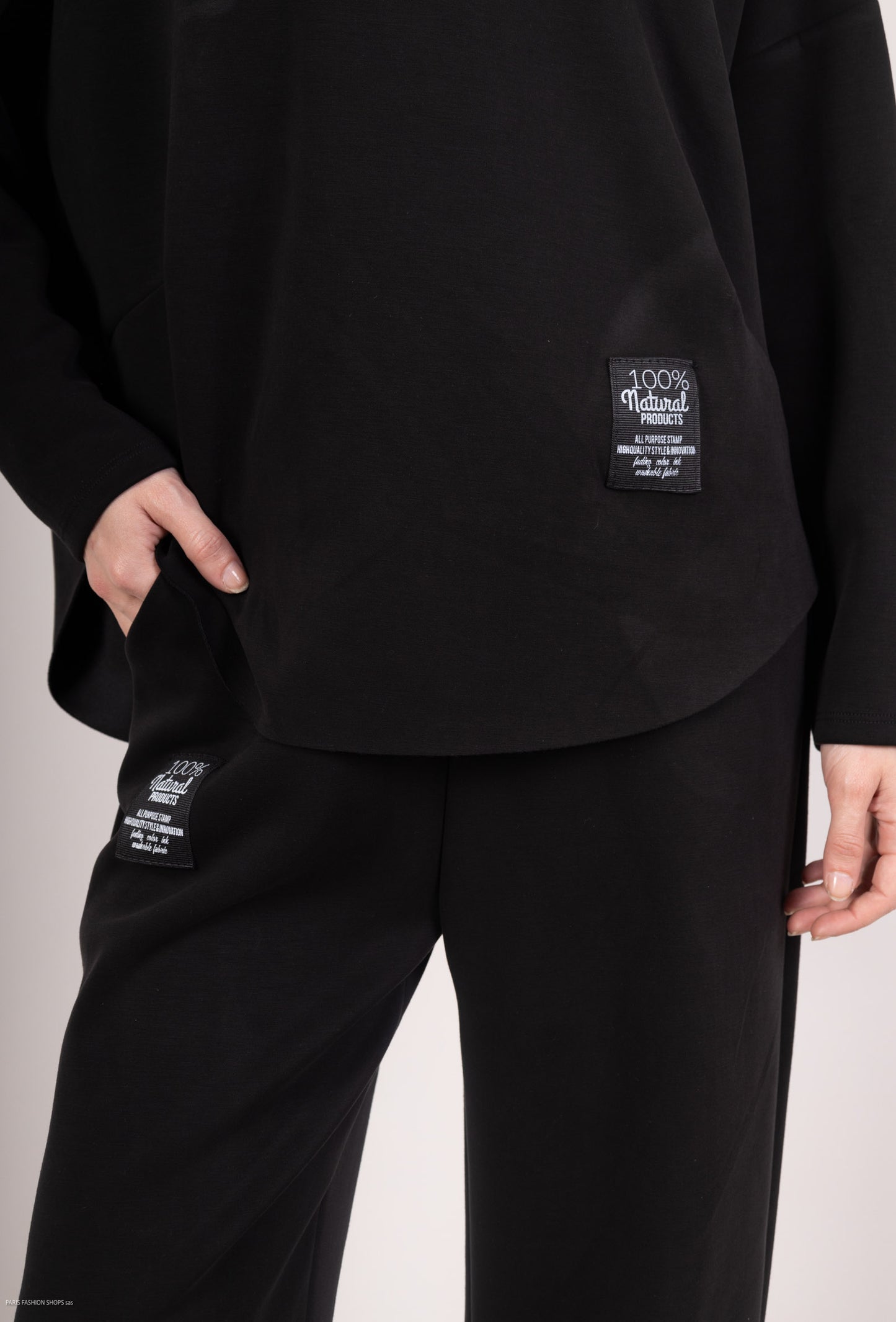 Ensemble Pull & Jogging Cordon Serrage Coutures Décoratives