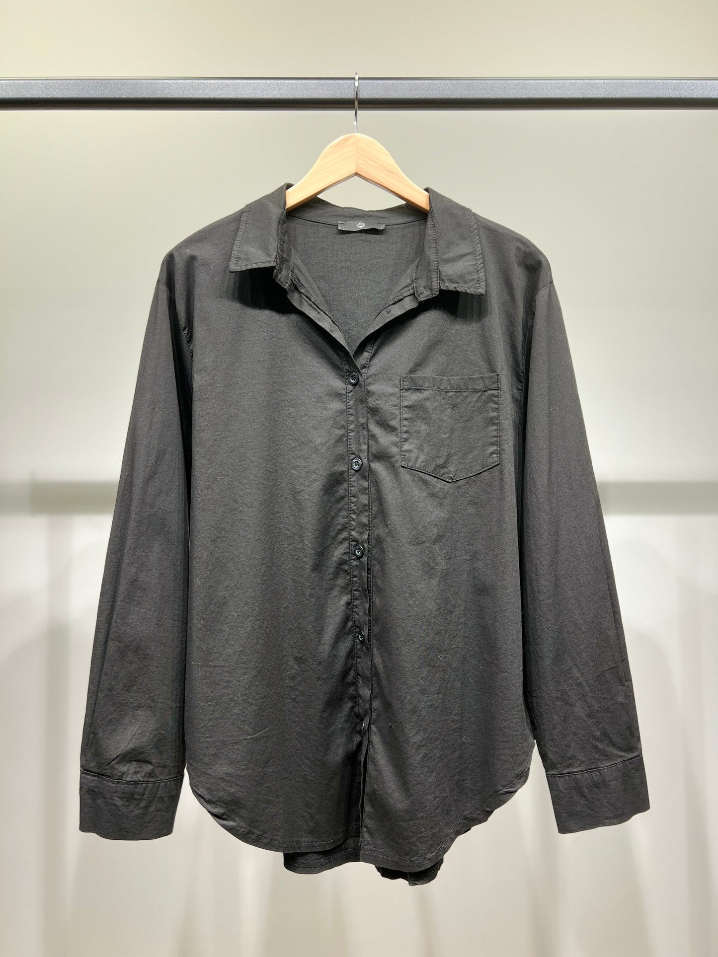 Chemise Légère Simple Stretch à Poche Poitrine 97% Coton