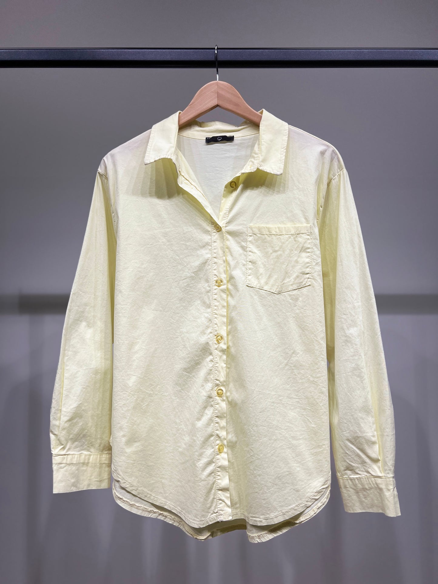 Chemise Légère Simple Stretch à Poche Poitrine 97% Coton