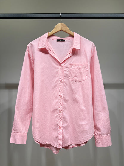 Chemise Légère Simple Stretch à Poche Poitrine 97% Coton