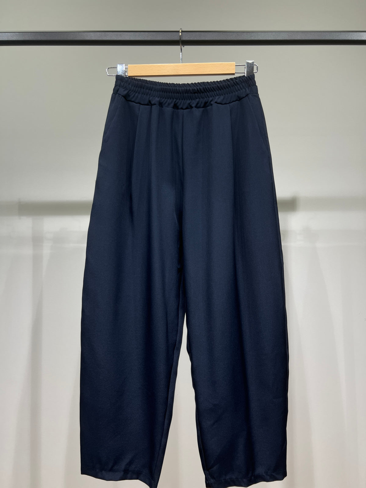 Pantalon Fluide Coupe 7/8 Taille Élastique Poches