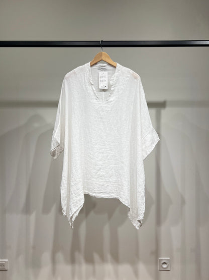 Tunique Large Manche 3/4 Col V 100% Lin