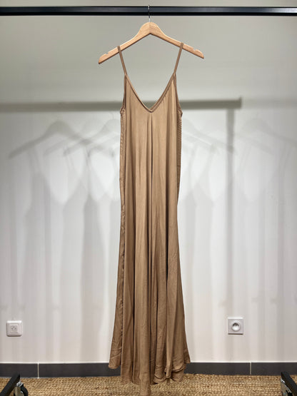Robe Maxi Bretelle Fine 100% Viscose
