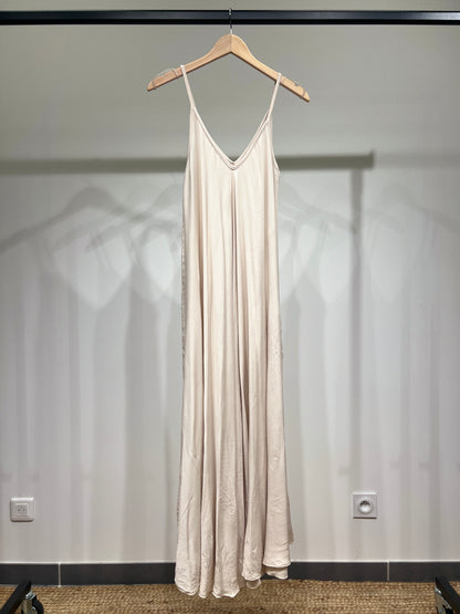 Robe Maxi Bretelle Fine 100% Viscose
