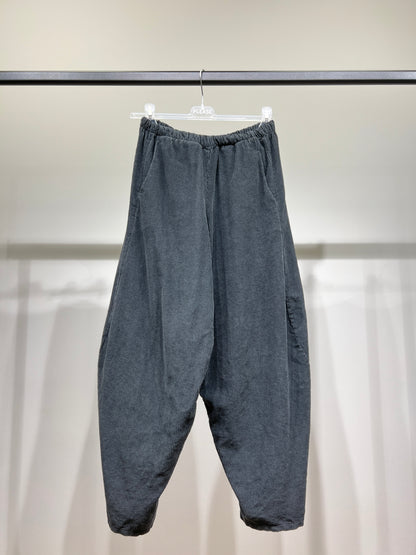 Pantalon Ballon Taille Élastique Velours Côtelé 100% Coton