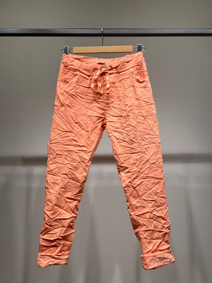 Stretch Viscose Drawstring Jeggings