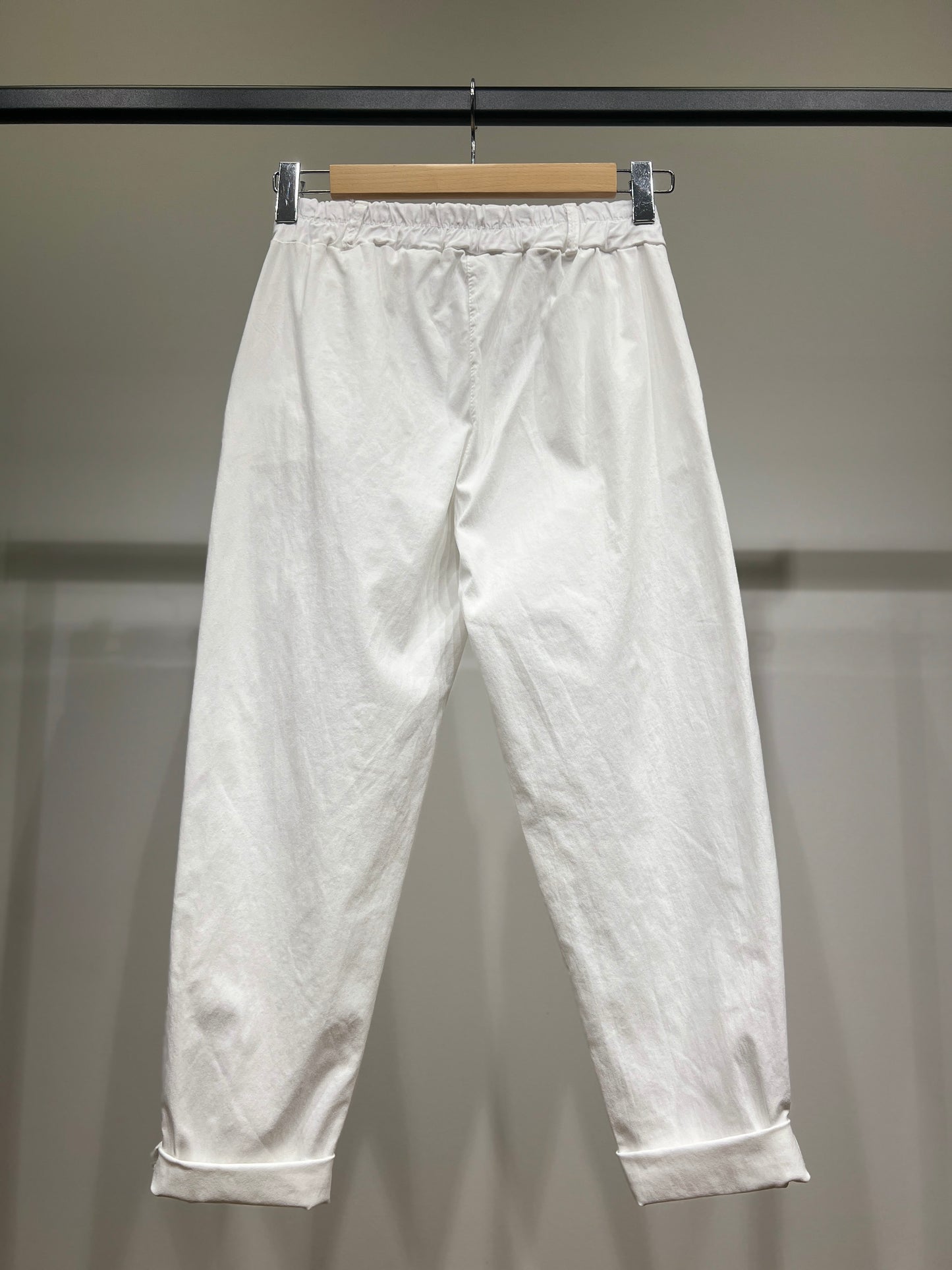 Pantalon Jegging Taille Élastique Coupe Ballon 95% Viscose