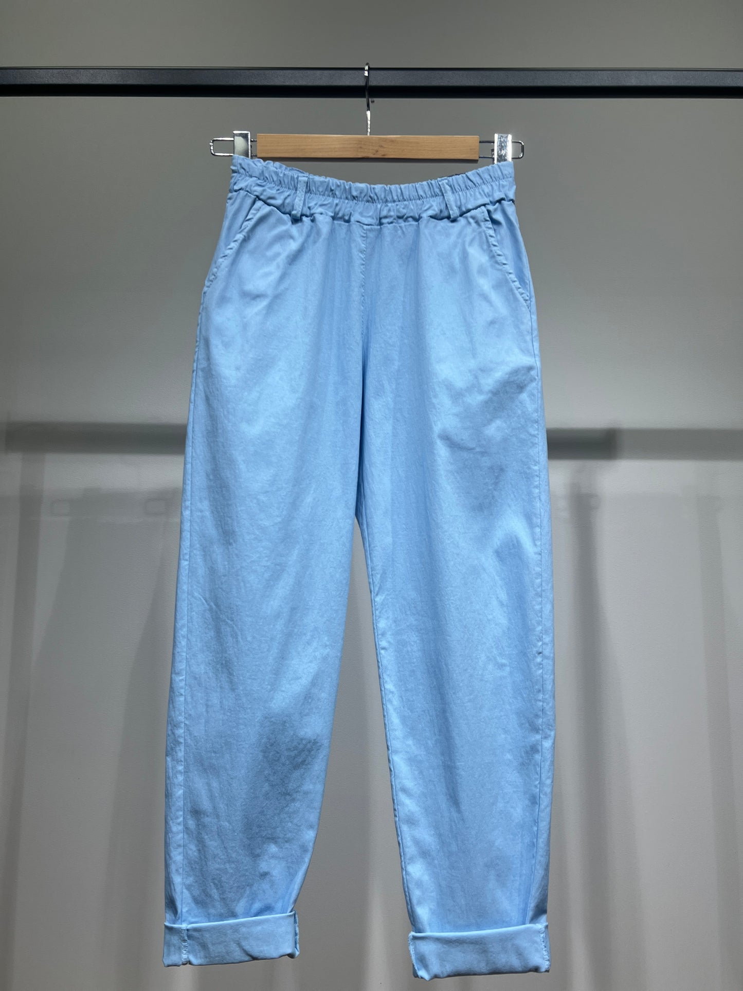 Pantalon Jegging Taille Élastique Coupe Ballon 95% Viscose