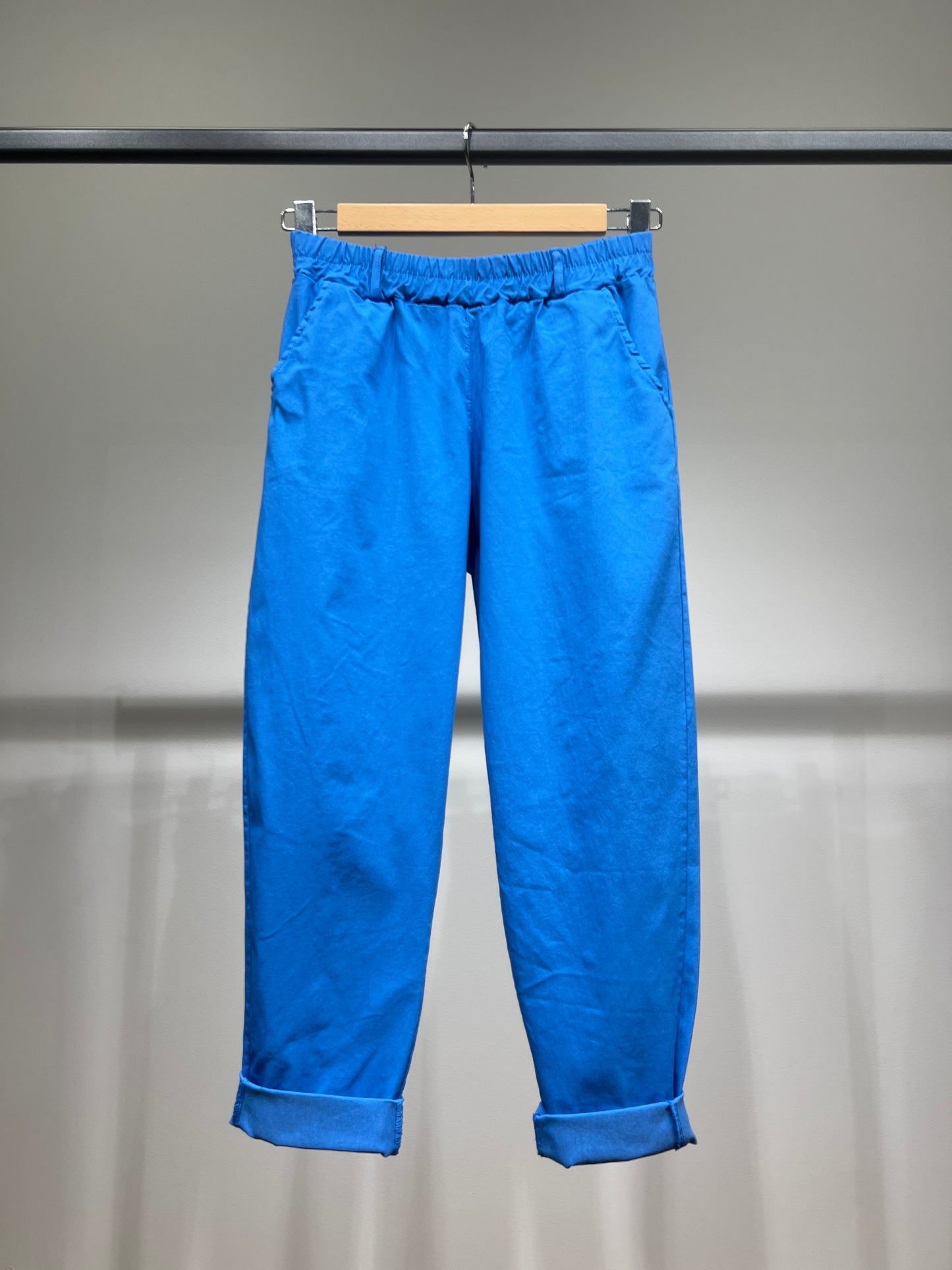 Pantalon Jegging Taille Élastique Coupe Ballon 95% Viscose