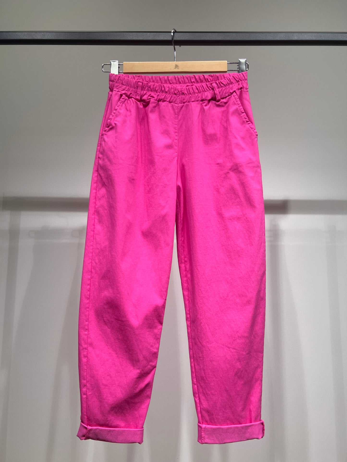 Pantalon Jegging Taille Élastique Coupe Ballon 95% Viscose