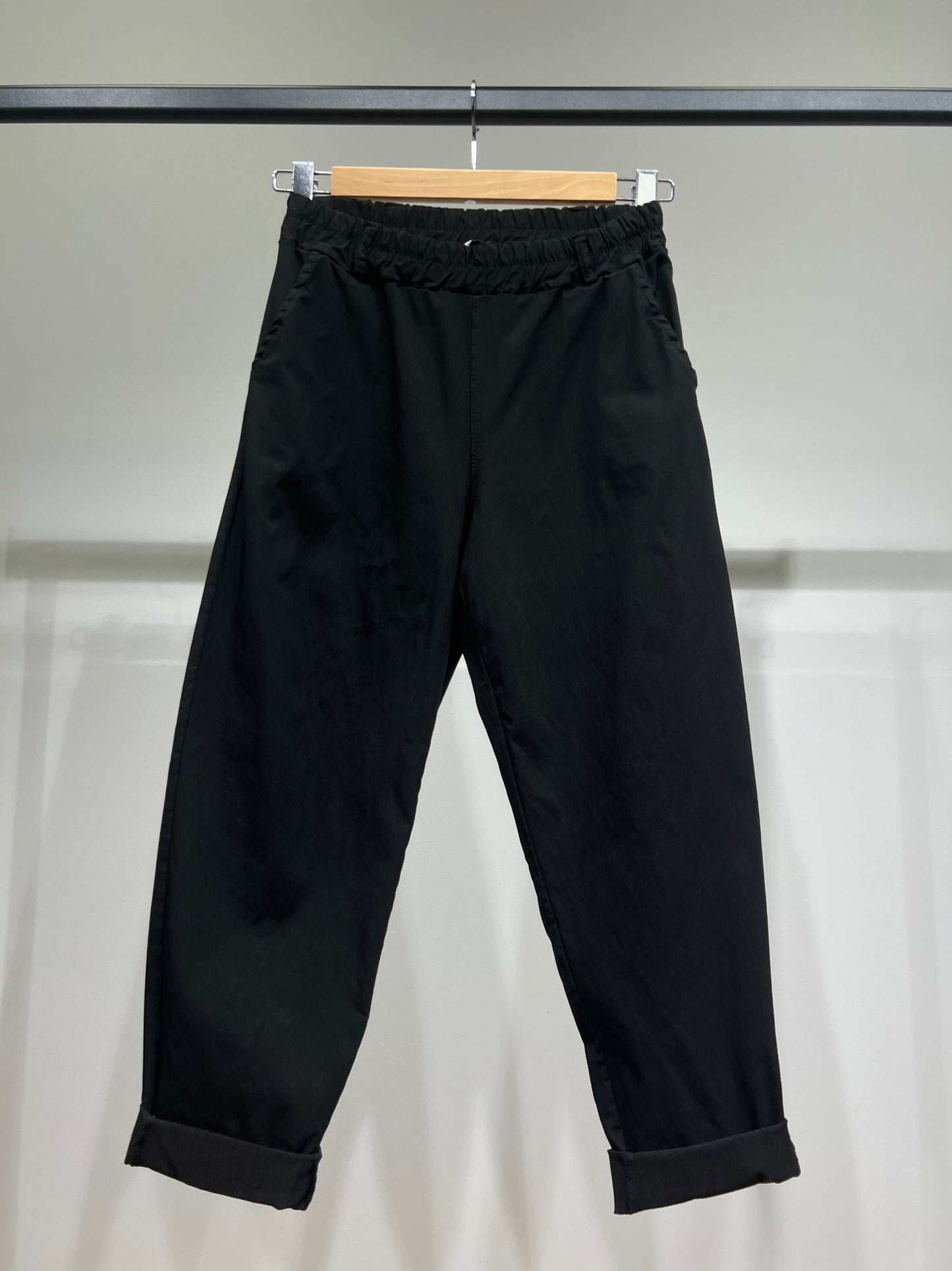 Pantalon Jegging Taille Élastique Coupe Ballon 95% Viscose