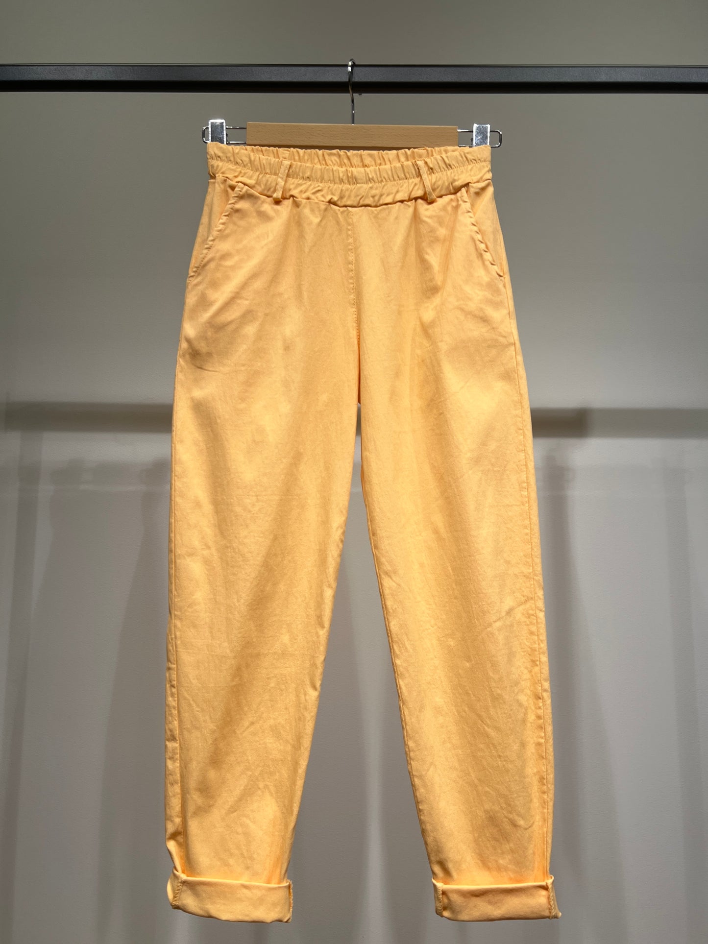 Pantalon Jegging Taille Élastique Coupe Ballon 95% Viscose
