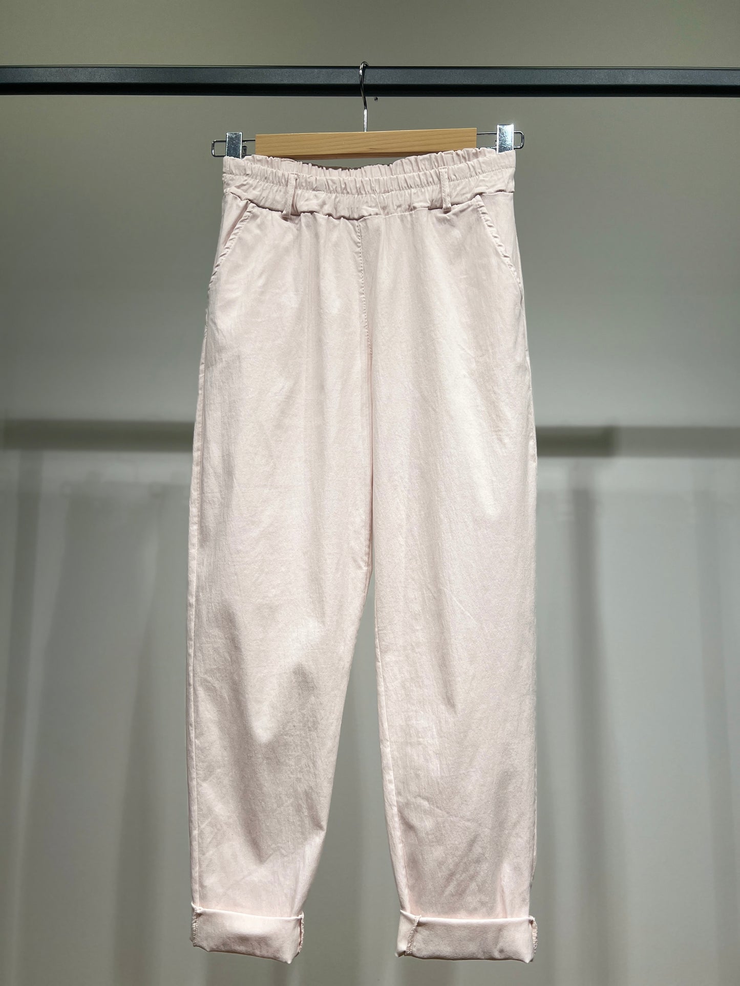 Pantalon Jegging Taille Élastique Coupe Ballon 95% Viscose