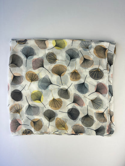 Foulard Motifs Floral Taille 180x90cm