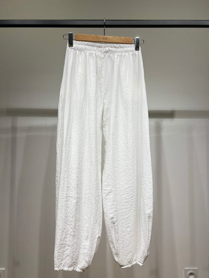 Pantalon Léger Élastique Cordon De Serrage 100% Viscose
