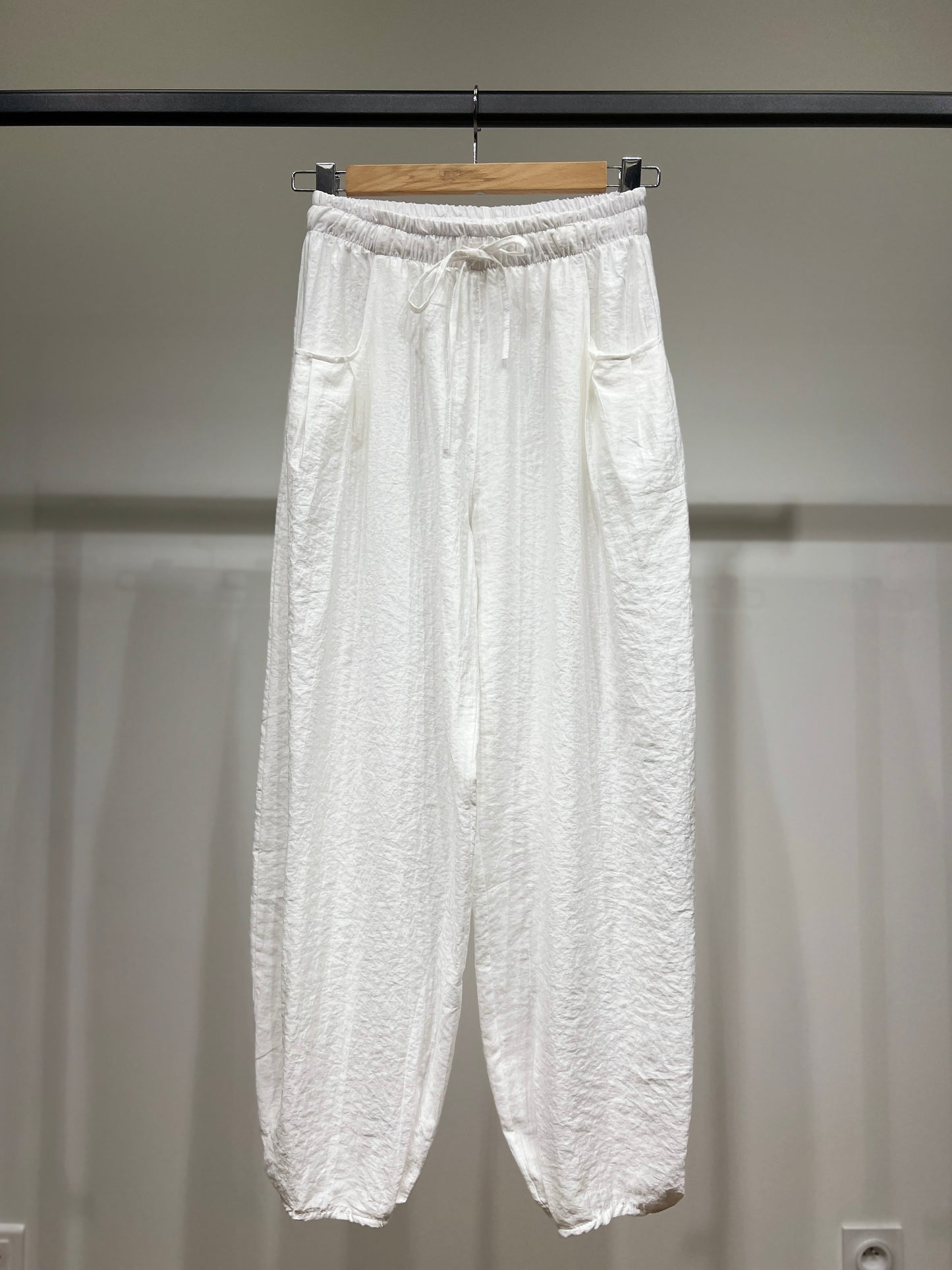 Pantalon Léger Élastique Cordon De Serrage 100% Viscose