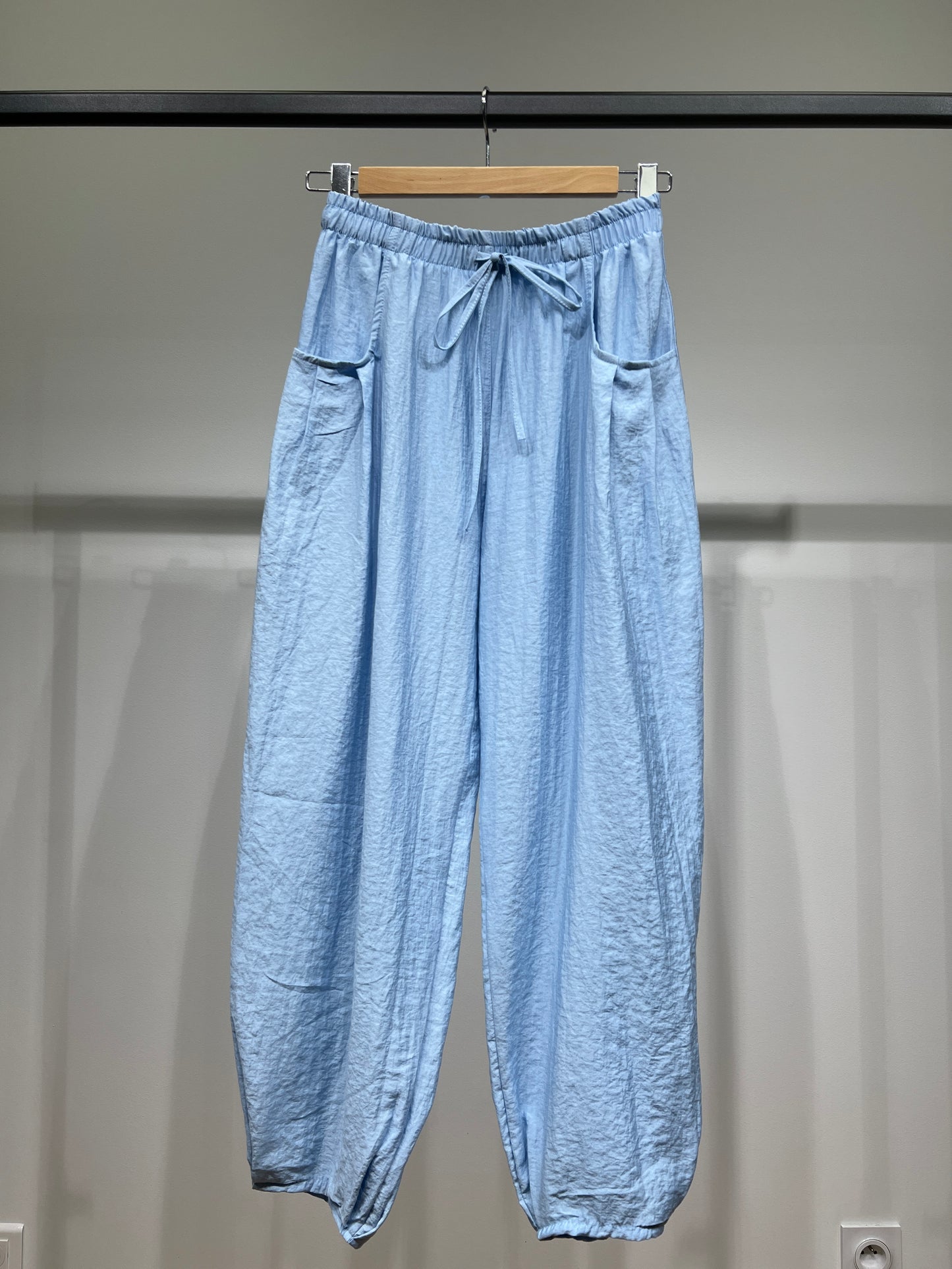 Pantalon Léger Élastique Cordon De Serrage 100% Viscose