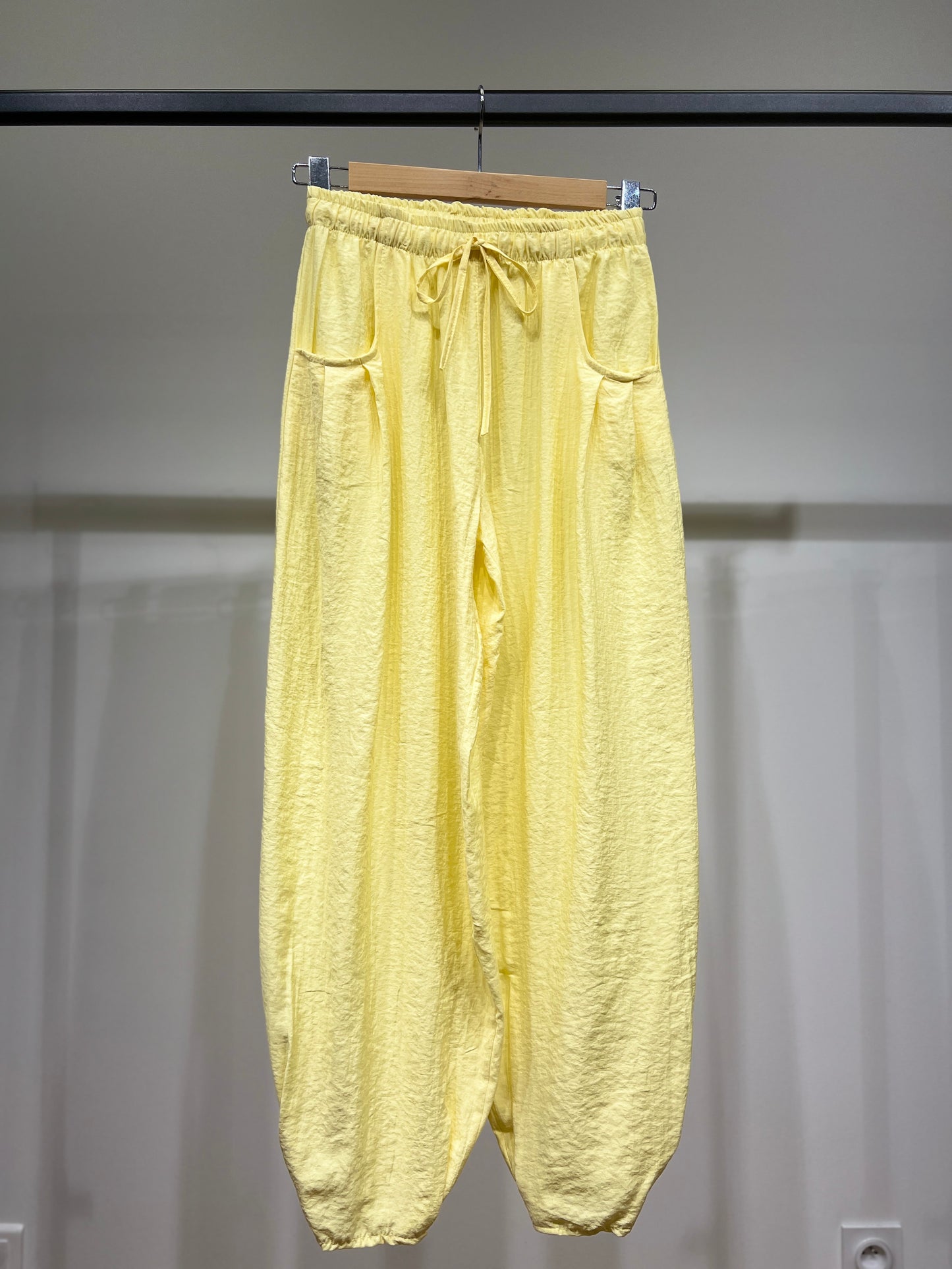 Pantalon Léger Élastique Cordon De Serrage 100% Viscose