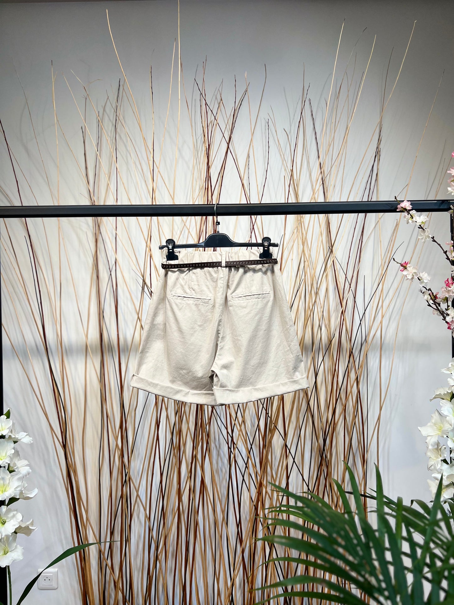 Short Chino Coupe Large  Taillé & Ceinture