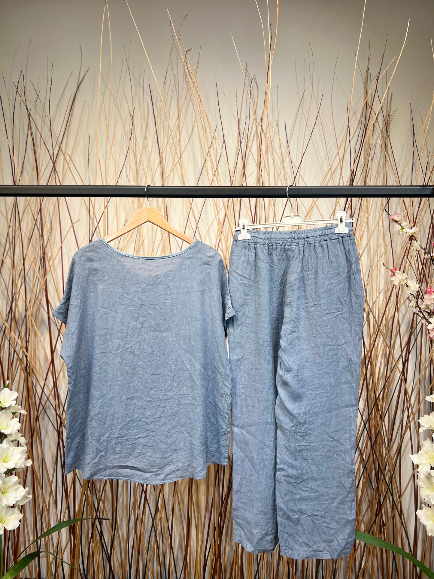 Ensemble Tunique & Pantalon 100% Lin