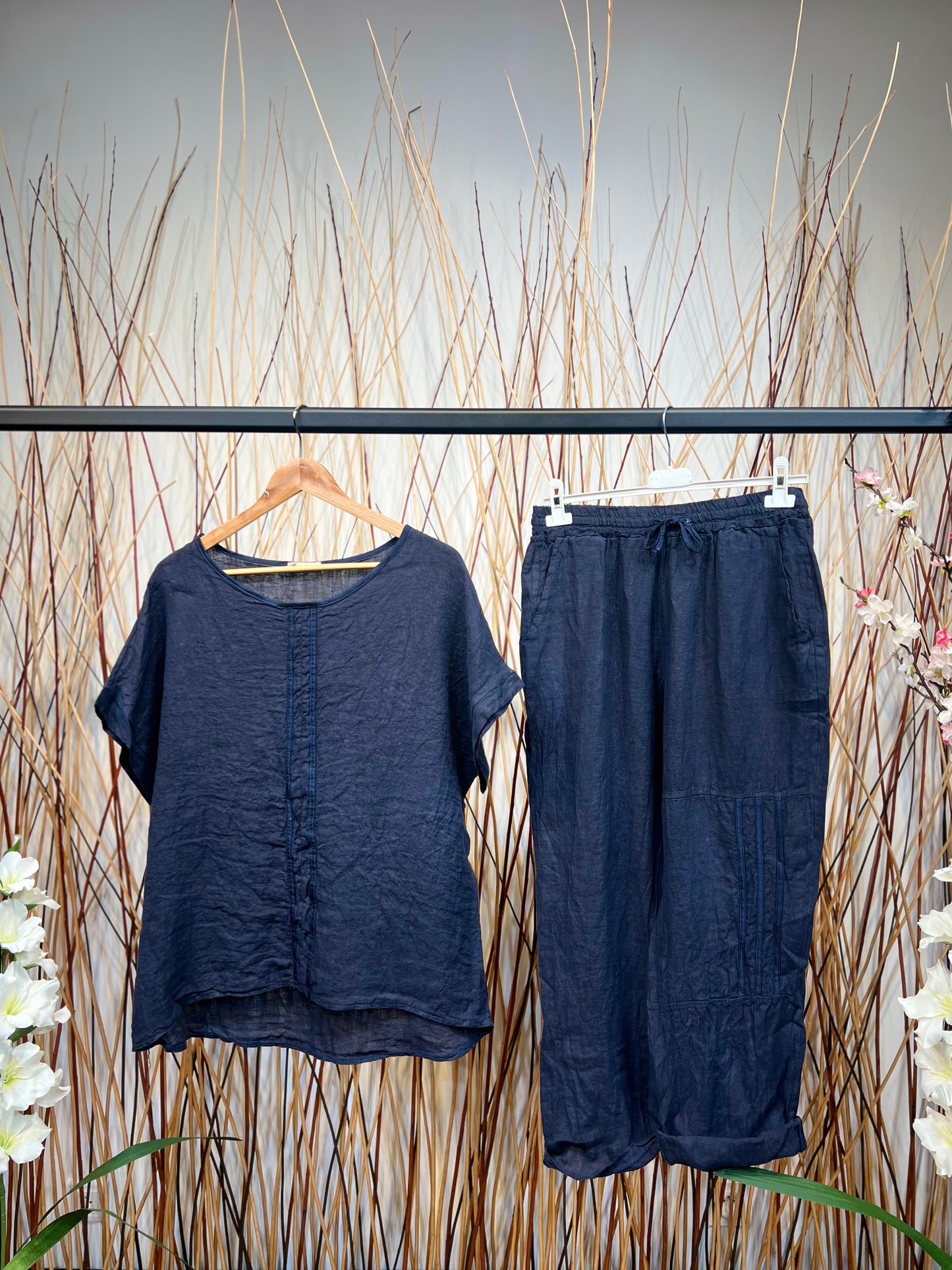 Ensemble Tunique & Pantalon 100% Lin