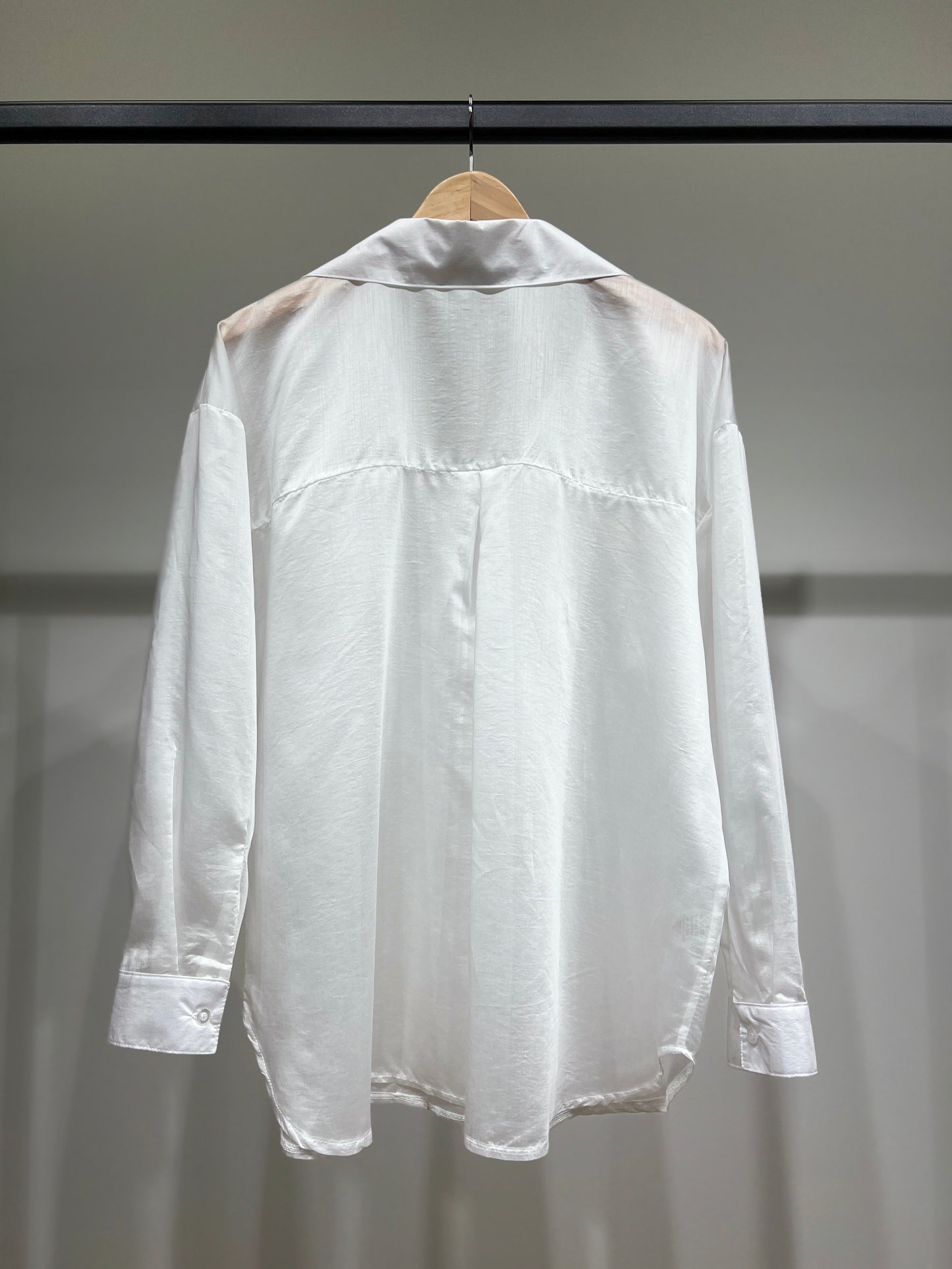 Chemise Légère Simple Confortable Large Satiné 90% Tencel