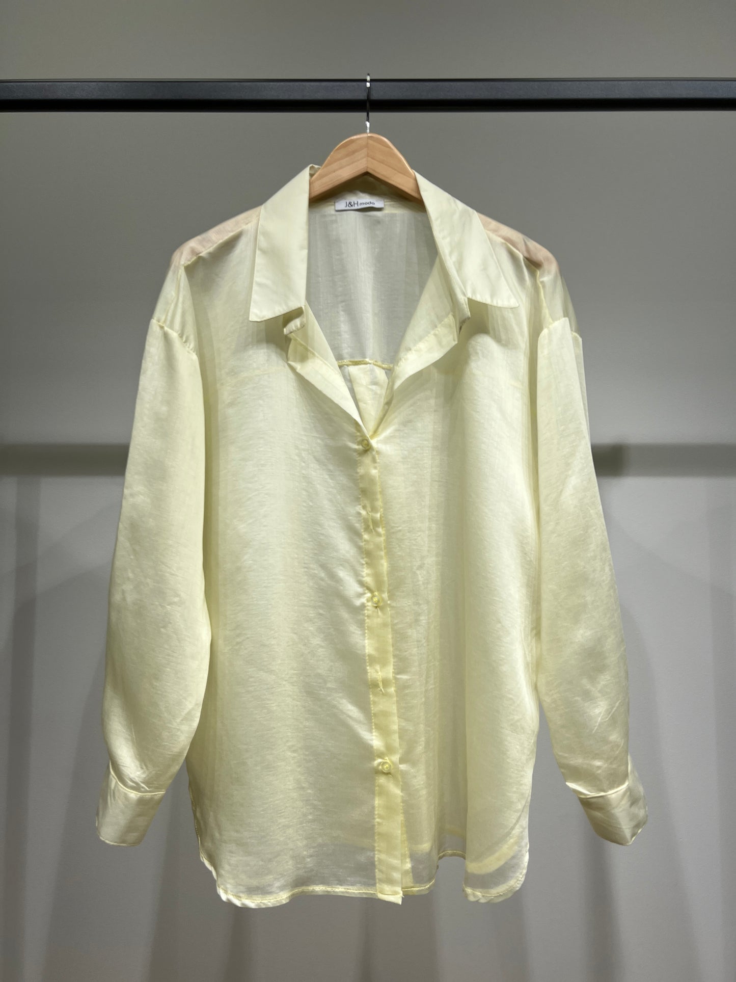 Chemise Légère Simple Confortable Large Satiné 90% Tencel