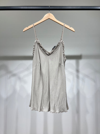 Débardeur Caraco Ajustable à Volants 100% Viscose