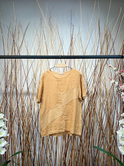 T-Shirt Col Rond 100% Lin