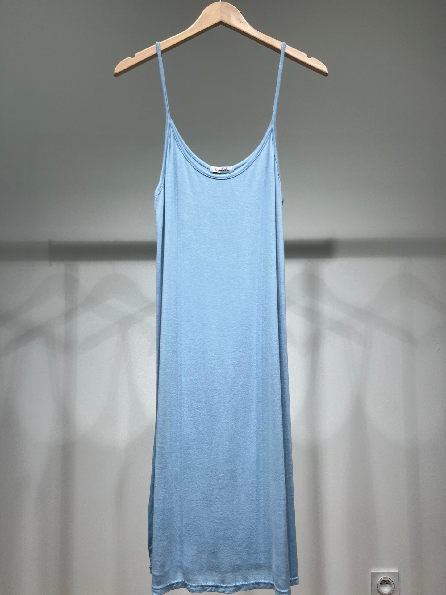 Lightweight Short Tank Dress with Thin Straps, One Size