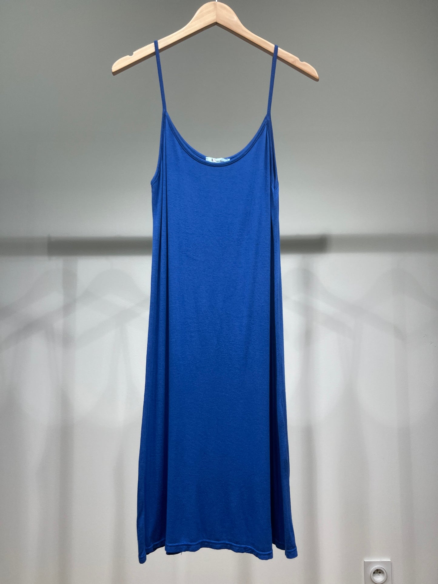 Lightweight Short Tank Dress with Thin Straps, One Size