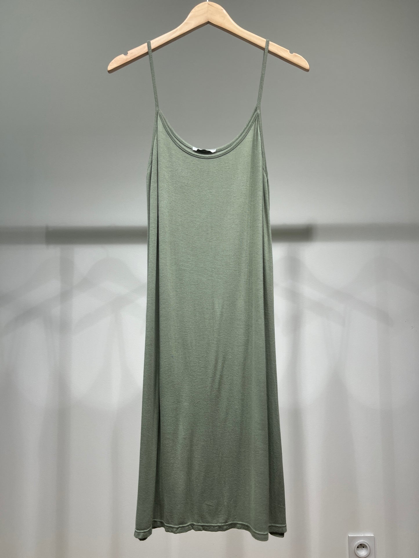 Lightweight Short Tank Dress with Thin Straps, One Size