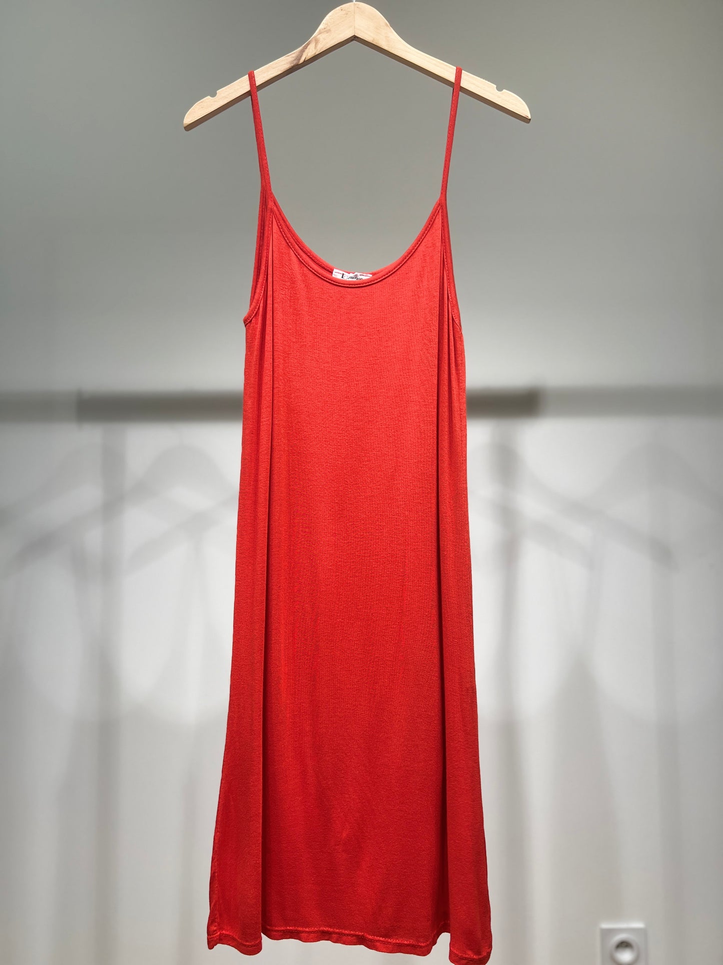 Lightweight Short Tank Dress with Thin Straps, One Size