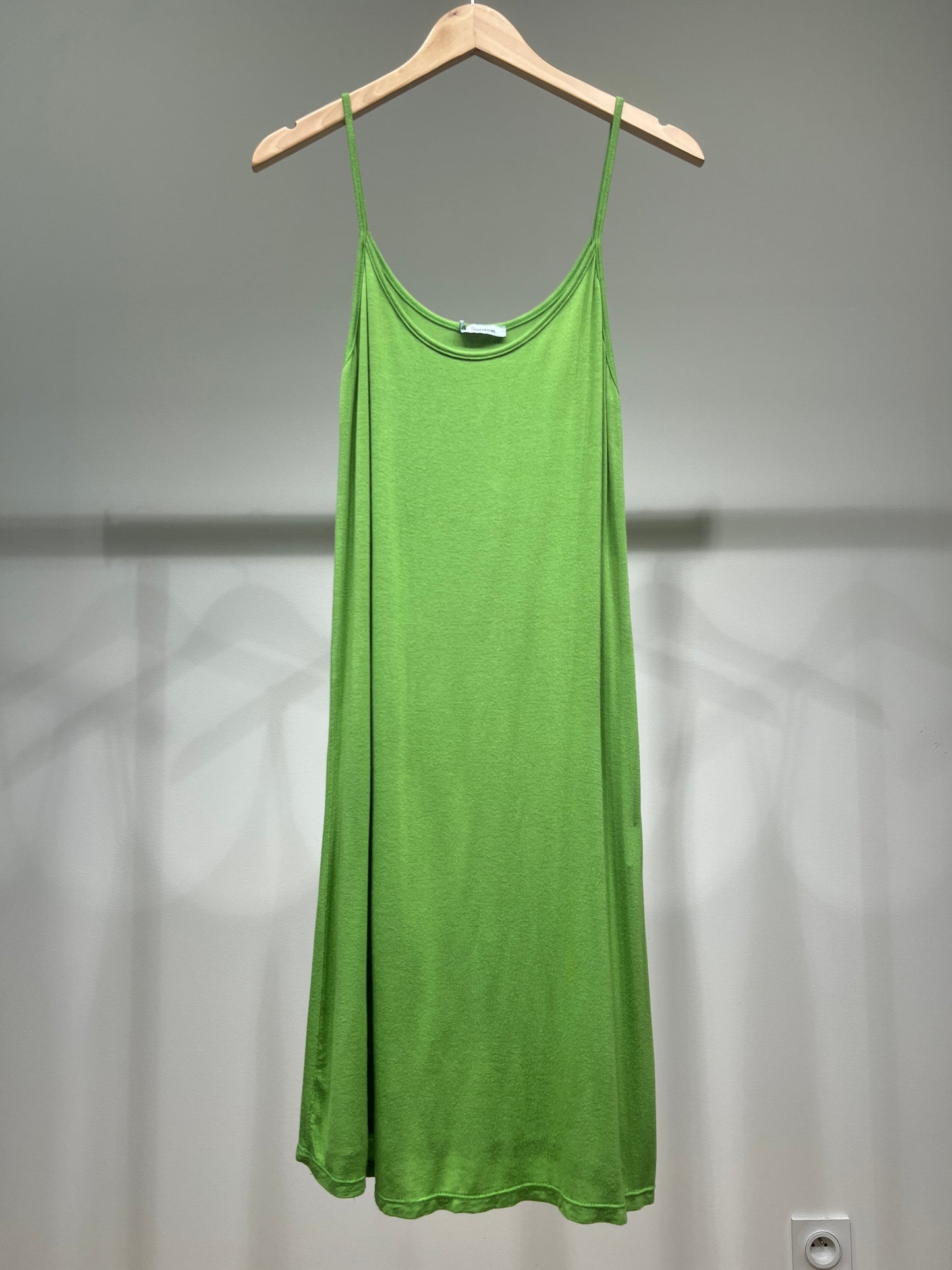Lightweight Short Tank Dress with Thin Straps, One Size