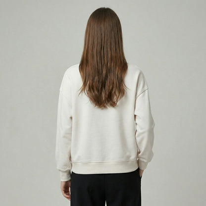 Sweater Large Stretch Confort Broderie Moumoute "Vintage"