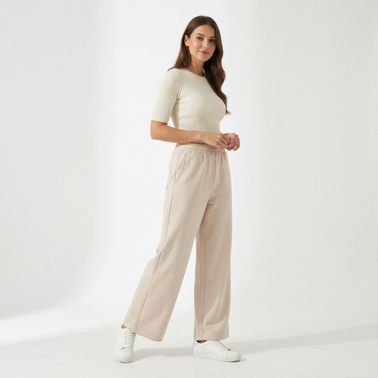 Pantalon Jogging Large Confort À Poche Arrière