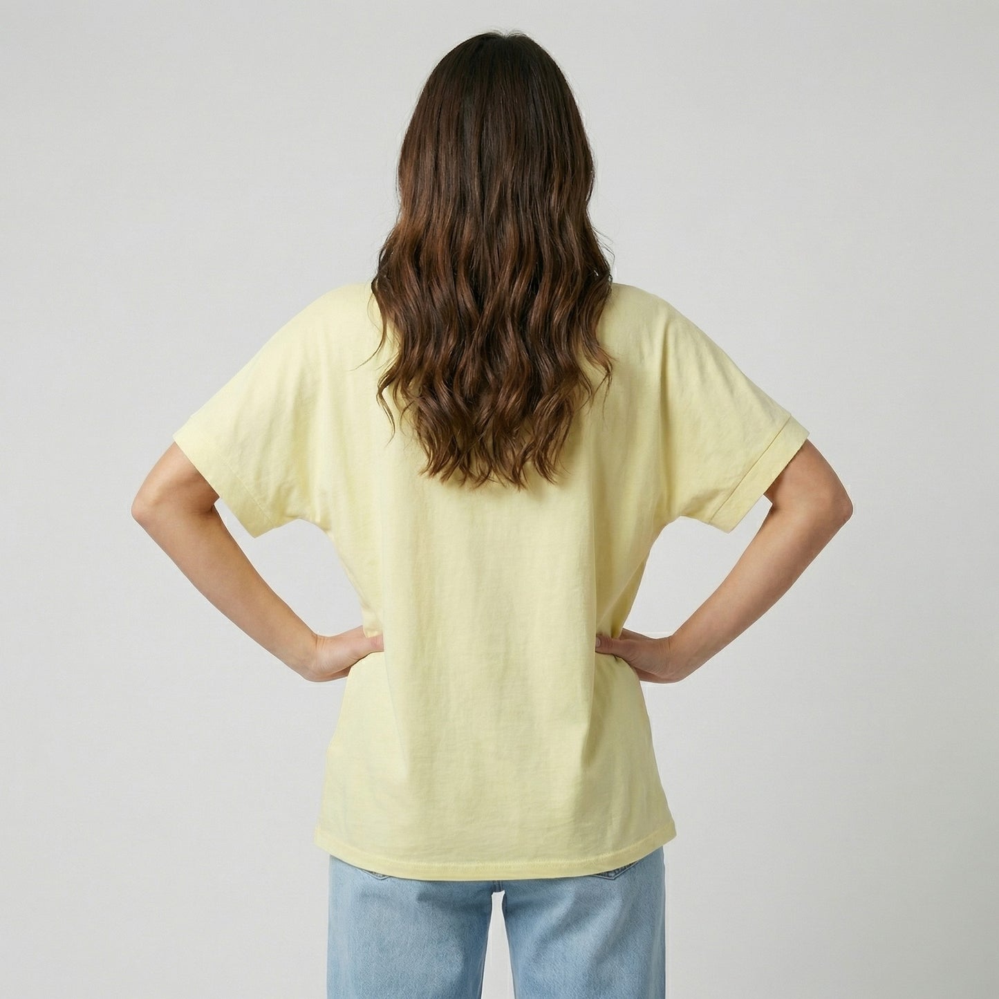 T-Shirt Manche Courte Motif Fleur Brodé Sequins 100% Coton