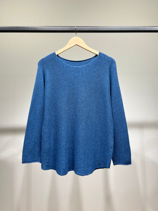 Pull En Maille Manche Longue Col Rond Viscose
