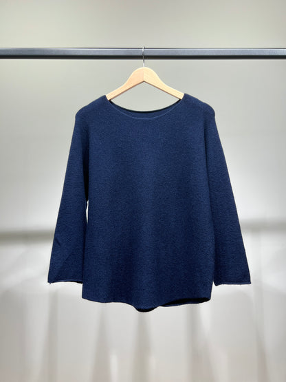 Pull En Maille Manche Longue Col Rond Viscose