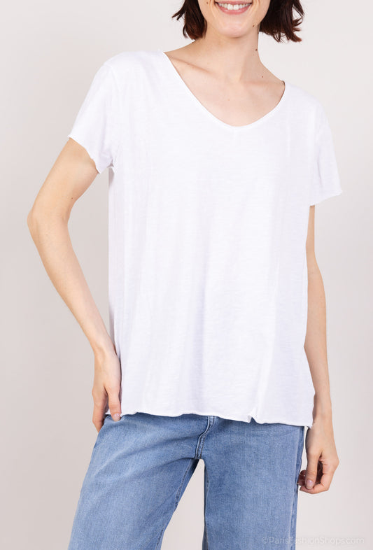 T-shirt à manche courte 100% coton