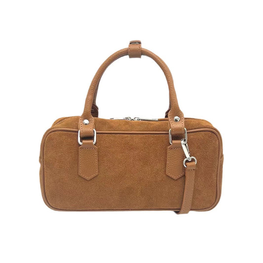 Sac Bowling Cuir Velours Anse Détachable Ajustable