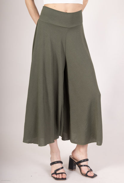 Pantalon-Jupe Coupe Large